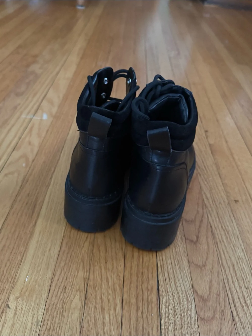 Marc Fisher Black Leather Boot - Picture 4 of 8